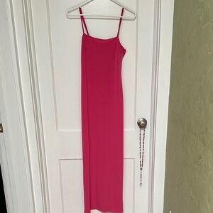 Forever 21 Vibrant Pink Maxi Dress